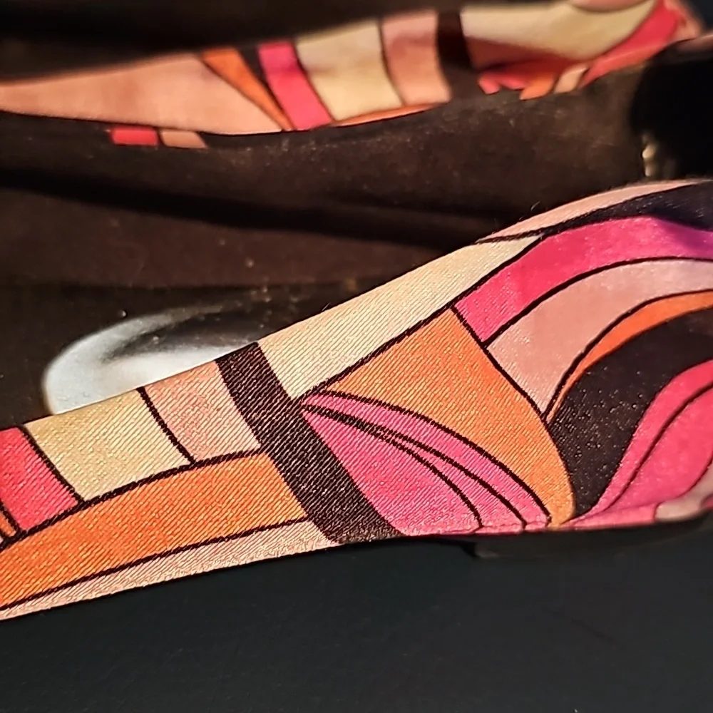 CHICOS ballet flats Groovy Silky sz 7 - Picture 4 of 6